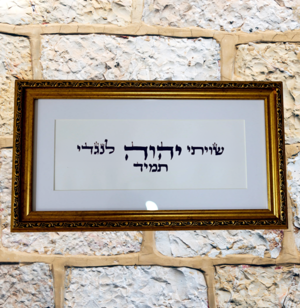 שיויתי השם לנגדי תמיד